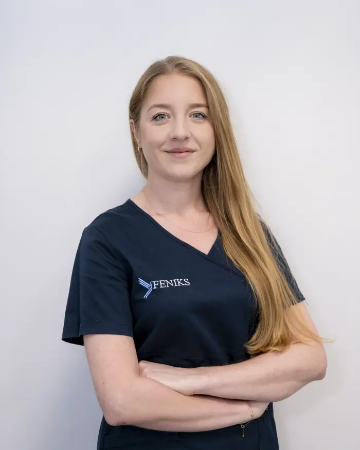 Klaudia Kutkiewicz, fizjoterapeutka uroginekologiczna – specjalistka zdrowia kobiet w Feniks Radom.